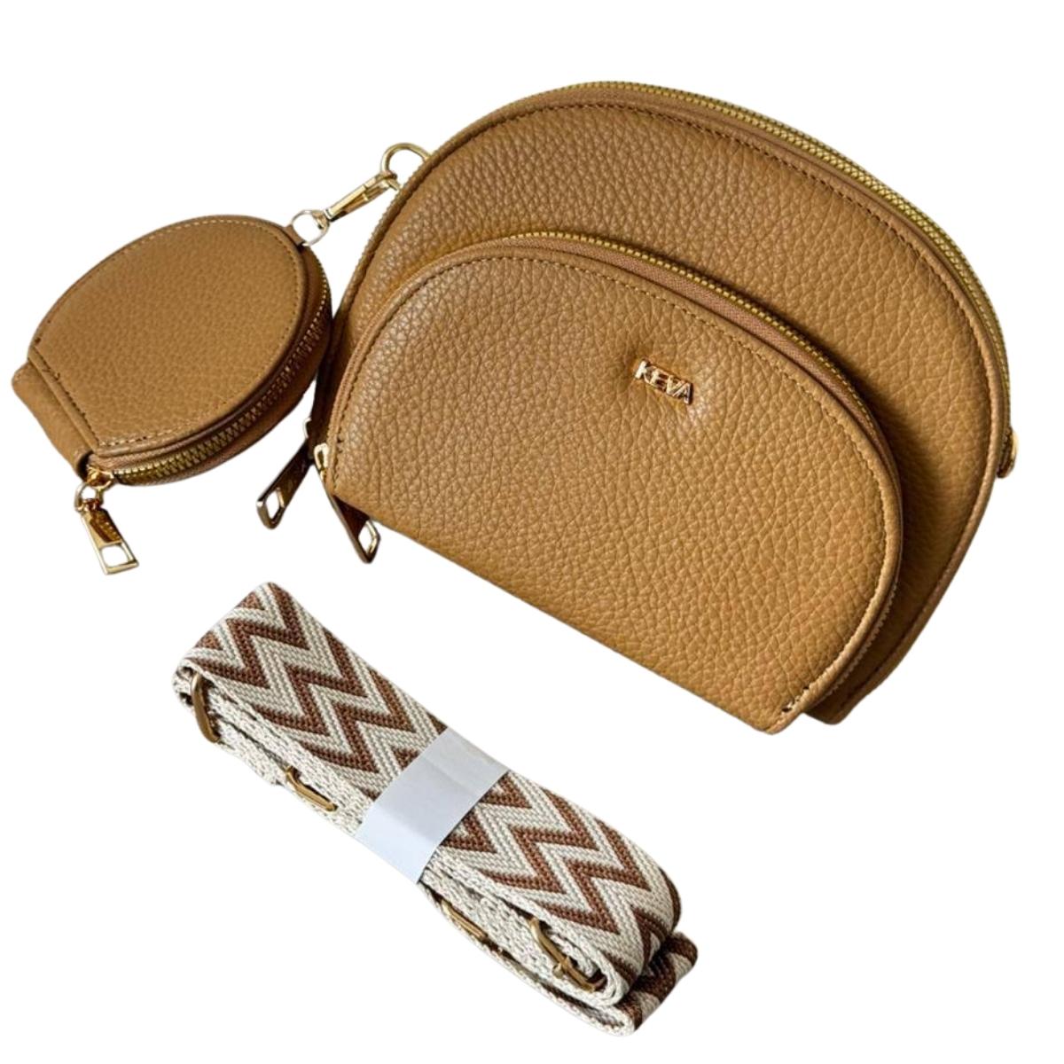 cartera pequeña para mujer keva color gris de uso diario en Neiva Colombia